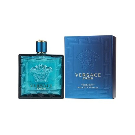 Eros Caballero Versace 200 Ml Edt Spray-PerfumeriaparaTodos-Belleza y Cuidado Personal