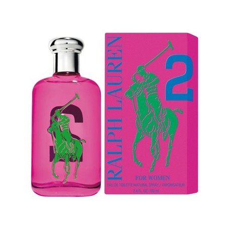 Polo BIG PONY  2  PINK   100ML EDT SPRAY-PerfumeriaparaTodos-Belleza y Cuidado Personal