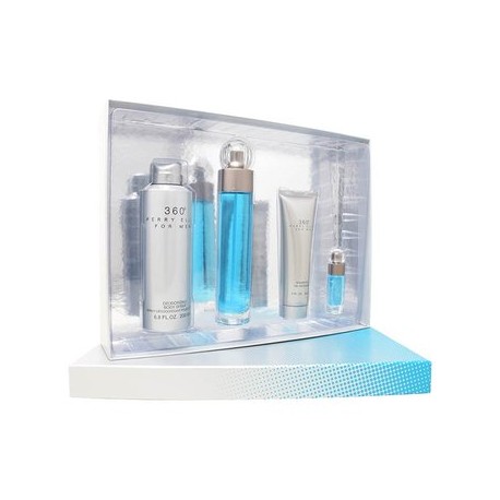 Set 360° Perry Ellis Dama 4Pzs-PerfumeriaparaTodos-Belleza y Cuidado Personal