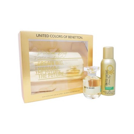 Set United Dream Big 2Pzs de Benetton-PerfumeriaparaTodos-Belleza y Cuidado Personal