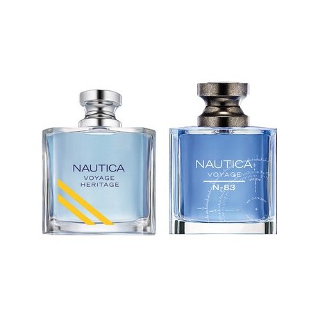 Nautica Voyage N-83 + Nautica Heritage E...-PerfumeriaparaTodos-Belleza y Cuidado Personal