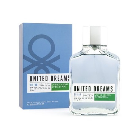 United Dreams Go Far 200 Ml Edt Spray De...-PerfumeriaparaTodos-Belleza y Cuidado Personal