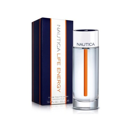 NAUTICA LIFE ENERGY 100 ML EDT SPRAY-PerfumeriaparaTodos-Belleza y Cuidado Personal