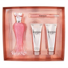 Set Paris Hilton Rose Rush 4  Pzs-PerfumeriaparaTodos-Belleza y Cuidado Personal