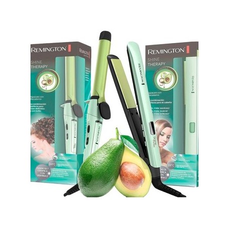 Combo Plancha + Rizadora Aguacate Shine...-PerfumeriaparaTodos-Belleza y Cuidado Personal