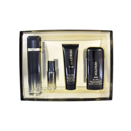 Set Gold Rush Man 4 Pzs-PerfumeriaparaTodos-Belleza y Cuidado Personal