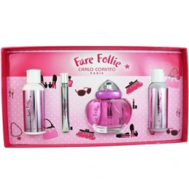 Set Fare Follie 4Pzs Eau de Toilette-PerfumeriaparaTodos-Belleza y Cuidado Personal