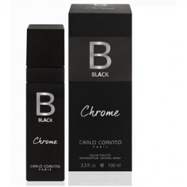 Carlo Corinto Black Chrome 100 ml Edt Sp...-PerfumeriaparaTodos-Belleza y Cuidado Personal