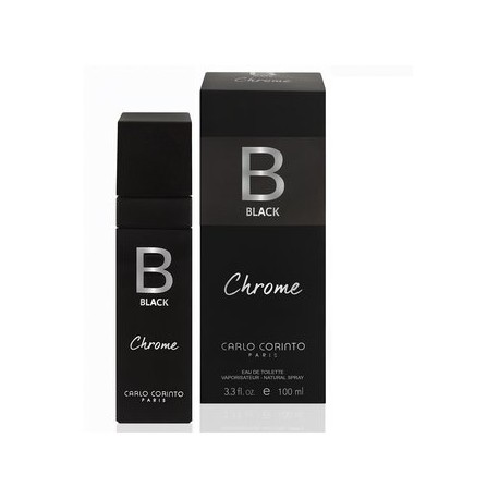 Carlo Corinto Black Chrome 100 ml Edt Sp...-PerfumeriaparaTodos-Belleza y Cuidado Personal