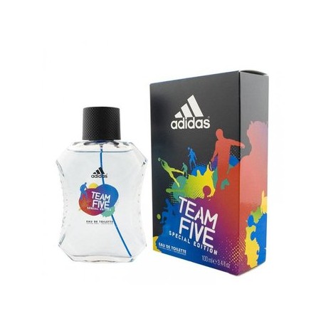 Adidas Team Five 100 Ml Eau De Toilette...-PerfumeriaparaTodos-Belleza y Cuidado Personal