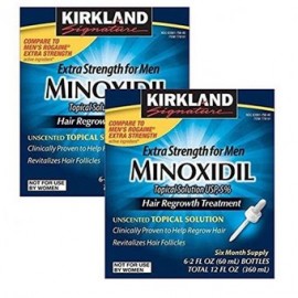 Minoxidil 5% - 12 Frascos Para Crecimien...-PerfumeriaparaTodos-Belleza y Cuidado Personal