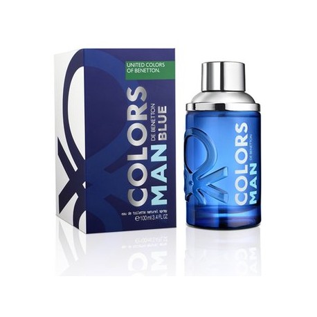 Colors Man Blue 100 Ml Edt Spray De Bene...-PerfumeriaparaTodos-Belleza y Cuidado Personal