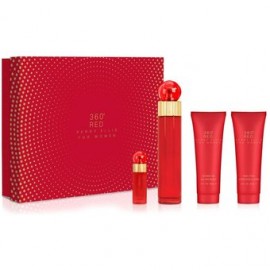 Set 360° Red 4Pzs 100 ml Edp Spray + Bod...-PerfumeriaparaTodos-Belleza y Cuidado Personal