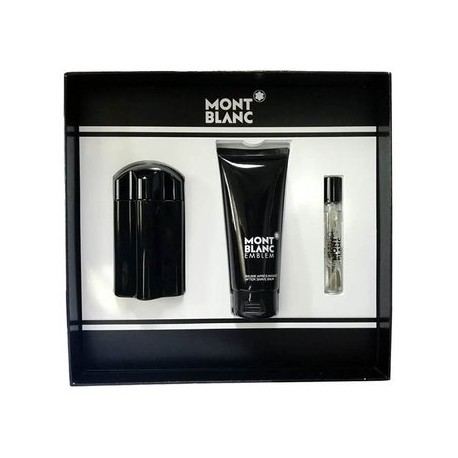 Set Mont Blanc Emblem-PerfumeriaparaTodos-Belleza y Cuidado Personal