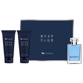 Set Ferrioni Deep Blue 3Pzs-PerfumeriaparaTodos-Belleza y Cuidado Personal