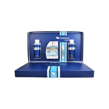 Set Ferrioni Uomo 4 Pz-PerfumeriaparaTodos-Belleza y Cuidado Personal