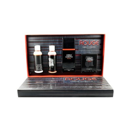 Set Carlo Corinto Rouge 4Pzs-PerfumeriaparaTodos-Belleza y Cuidado Personal