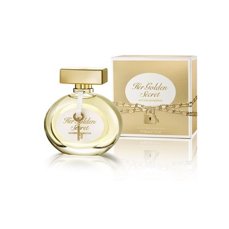 Antonio Banderas Golden Secret Dama 80ml...-PerfumeriaparaTodos-Belleza y Cuidado Personal