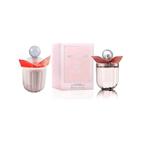 EAU MY SECRET 2 piezas100ML EDT + 200ML...-PerfumeriaparaTodos-Belleza y Cuidado Personal