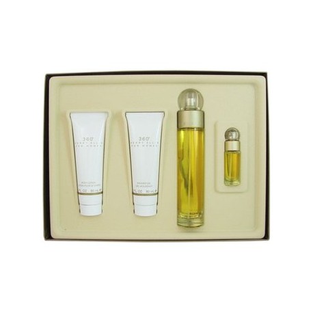 Set 360 Dama Perry Ellis 4 Pz - Estuche...-PerfumeriaparaTodos-Belleza y Cuidado Personal