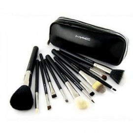 Estuche de Brochas MAC 12 pcs-PerfumeriaparaTodos-Belleza y Cuidado Personal