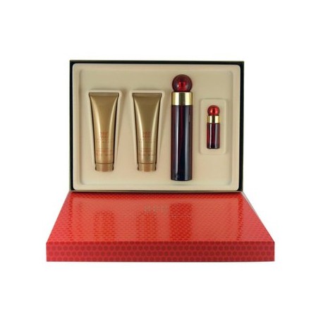 Set 4 Pzs 360° Red Dama by Perry Ellis E...-PerfumeriaparaTodos-Belleza y Cuidado Personal