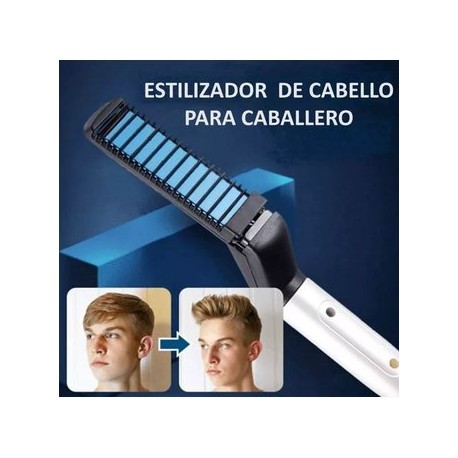 Plancha Estilizador Cabello Y Barba Homb...-PerfumeriaparaTodos-Belleza y Cuidado Personal