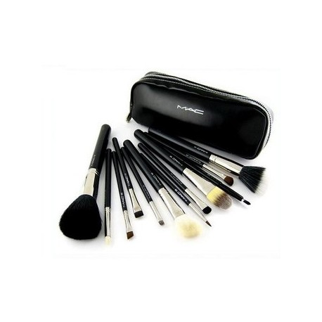 Estuche de Brochas MAC 12 pcs-PerfumeriaparaTodos-Belleza y Cuidado Personal